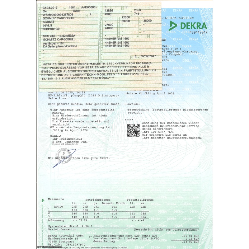 Auflieger Sattelcurtainsider (Mega)  Schmitz Cargobull SCS 24/L 13.62 MEGA