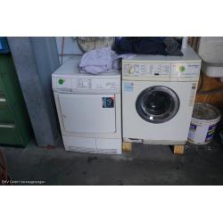 Wäschetrockner + Waschmaschine AEG