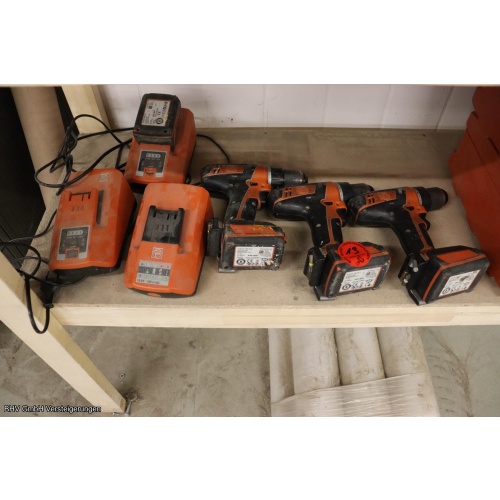 Posten Akkuschrauber (Stückzahl: 3) Fein ABSU 12