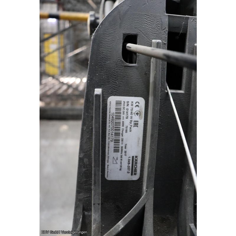 Akku-Kehrmaschine Kärcher KM 75/40 W Bp Pack