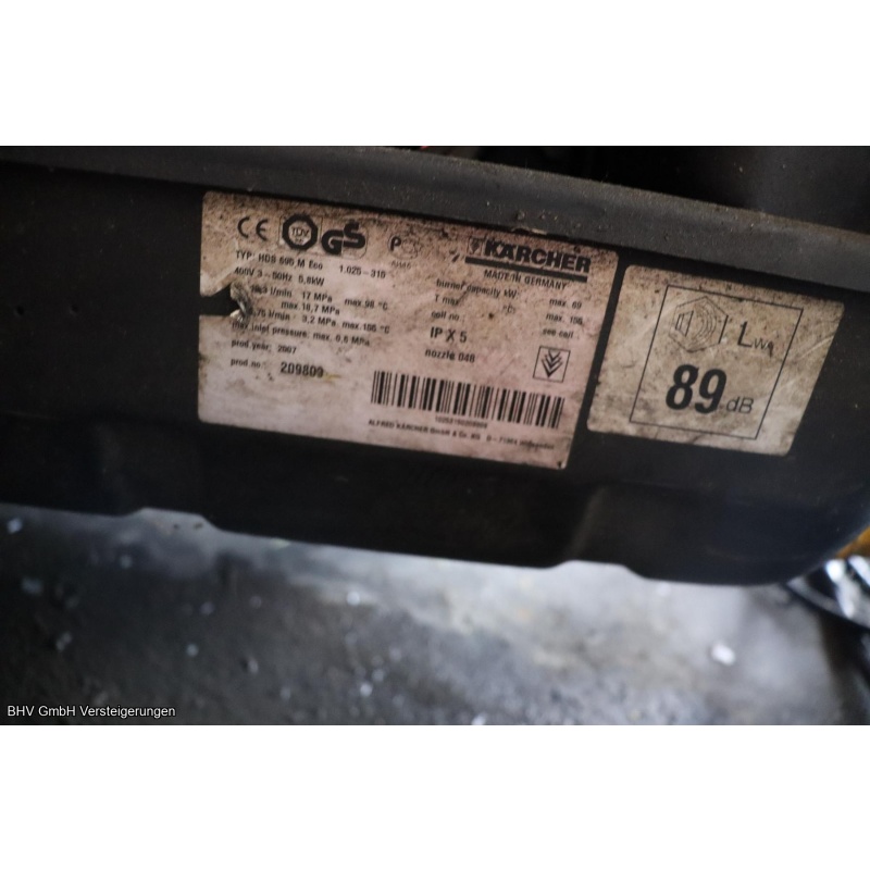 Hochdruckreiniger (Heißwasser) Kärcher HDS 695 M ECO