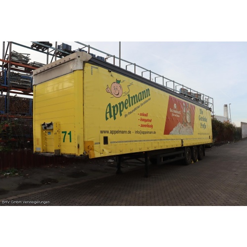 Sattelauflieger Plane + Spriegel (K - AP 471) Schmitz Cargobull SCS 24/L 13.62 EB