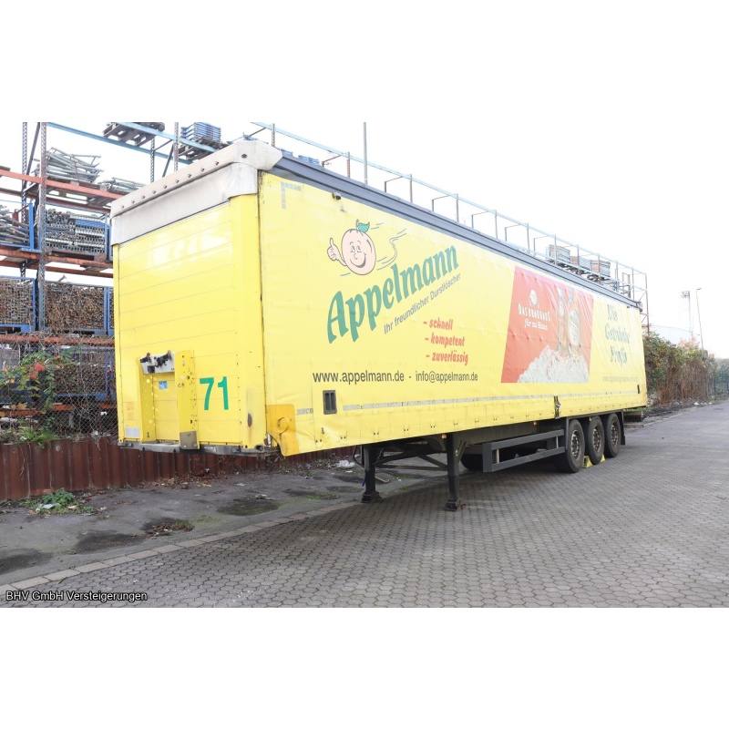 Sattelauflieger Plane + Spriegel (K - AP 471) Schmitz Cargobull SCS 24/L 13.62 EB