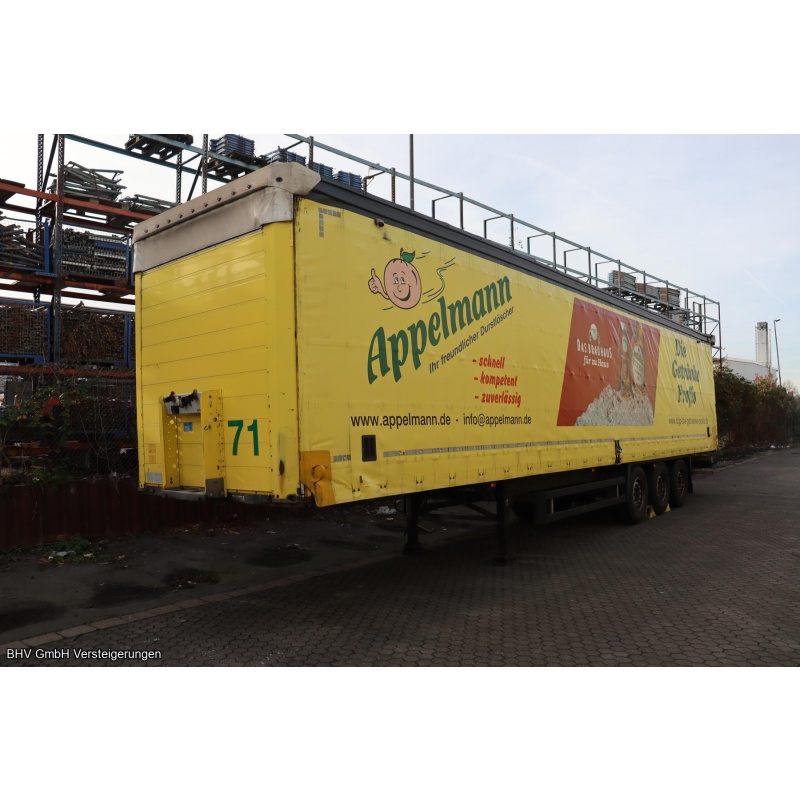 Sattelauflieger Plane + Spriegel (K - AP 471) Schmitz Cargobull SCS 24/L 13.62 EB