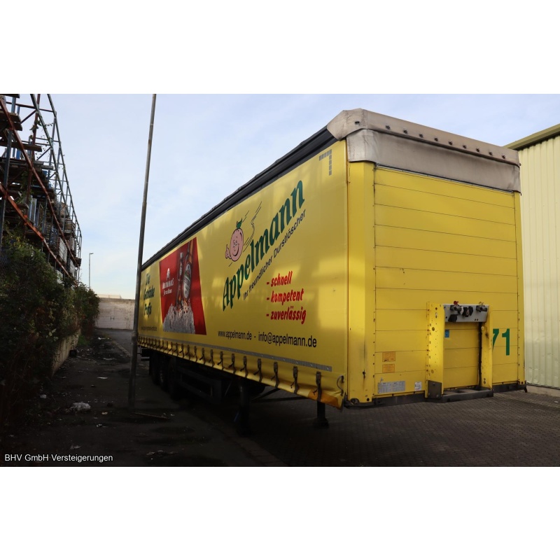 Sattelauflieger Plane + Spriegel (K - AP 471) Schmitz Cargobull SCS 24/L 13.62 EB