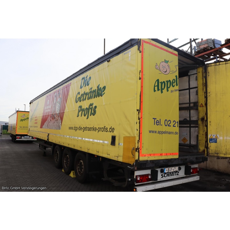 Sattelauflieger Plane + Spriegel (K - AP 471) Schmitz Cargobull SCS 24/L 13.62 EB