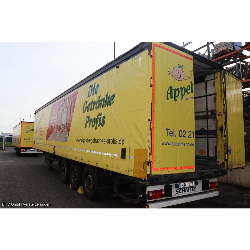 Sattelauflieger Plane + Spriegel (K - AP 471) Schmitz Cargobull SCS 24/L 13.62 EB