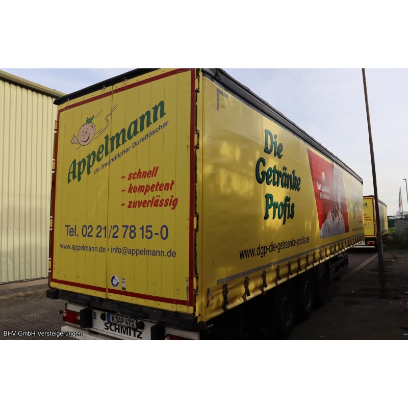 Sattelauflieger Plane + Spriegel (K - AP 471) Schmitz Cargobull SCS 24/L 13.62 EB