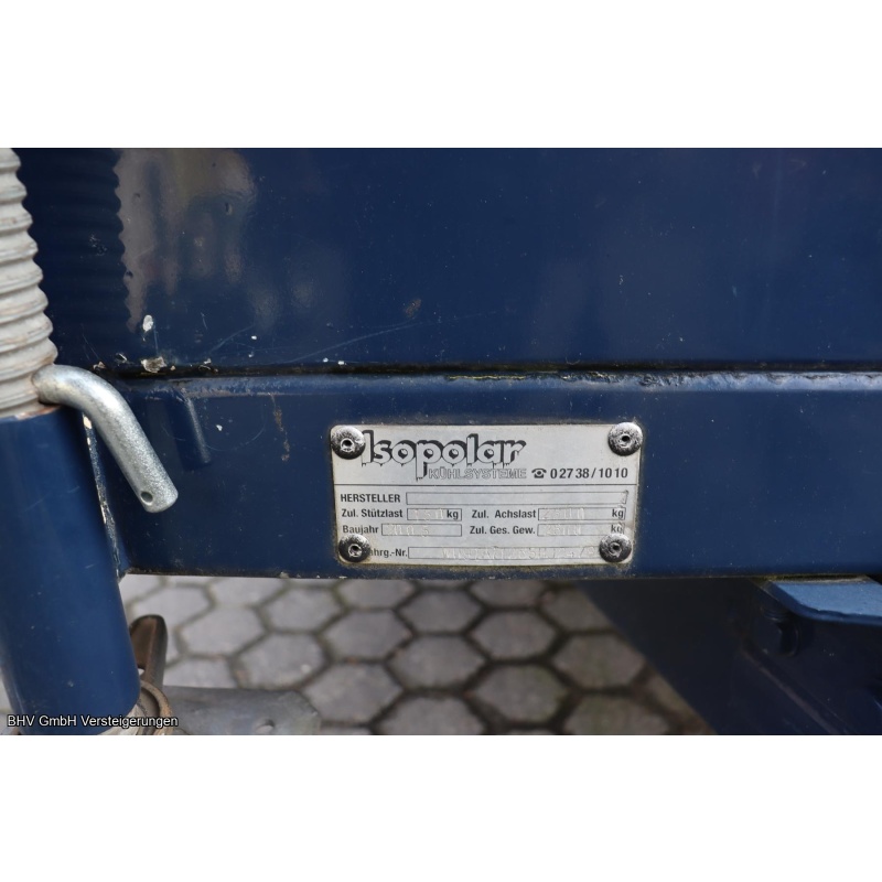 Kühl-Anhänger (K - GP 129) Isopolar HMT 2,6-360/180