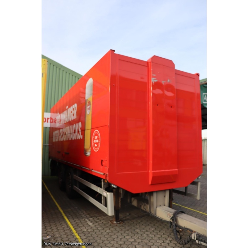 Anhänger Schankwand Tandem mit Hebebühne (K - AP 2161) K+G Tec GmbH  ZPA 18