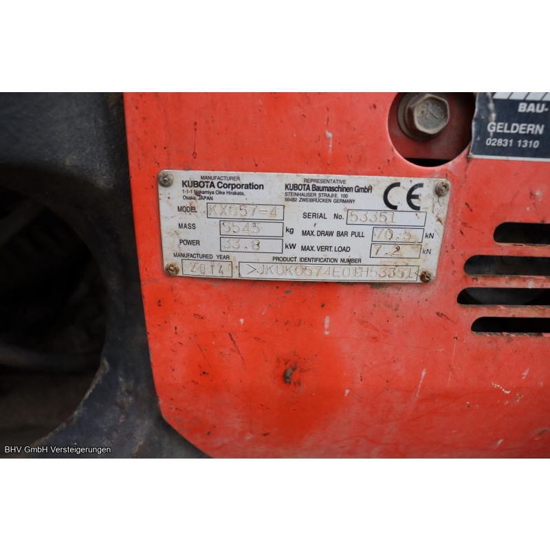 Kettenbagger Kubota KX057-4