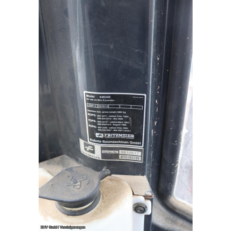 Kettenbagger Kubota KX101-3