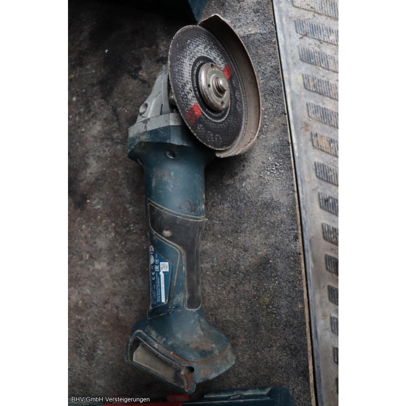 Akku-Winkelschleifer (im Koffer) Bosch (blau) GWS 18V-7