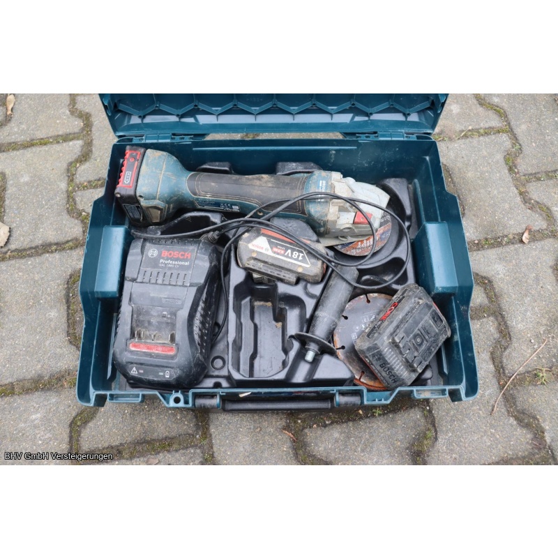 Akku-Winkelschleifer (im Koffer) Bosch GWS 18V-10