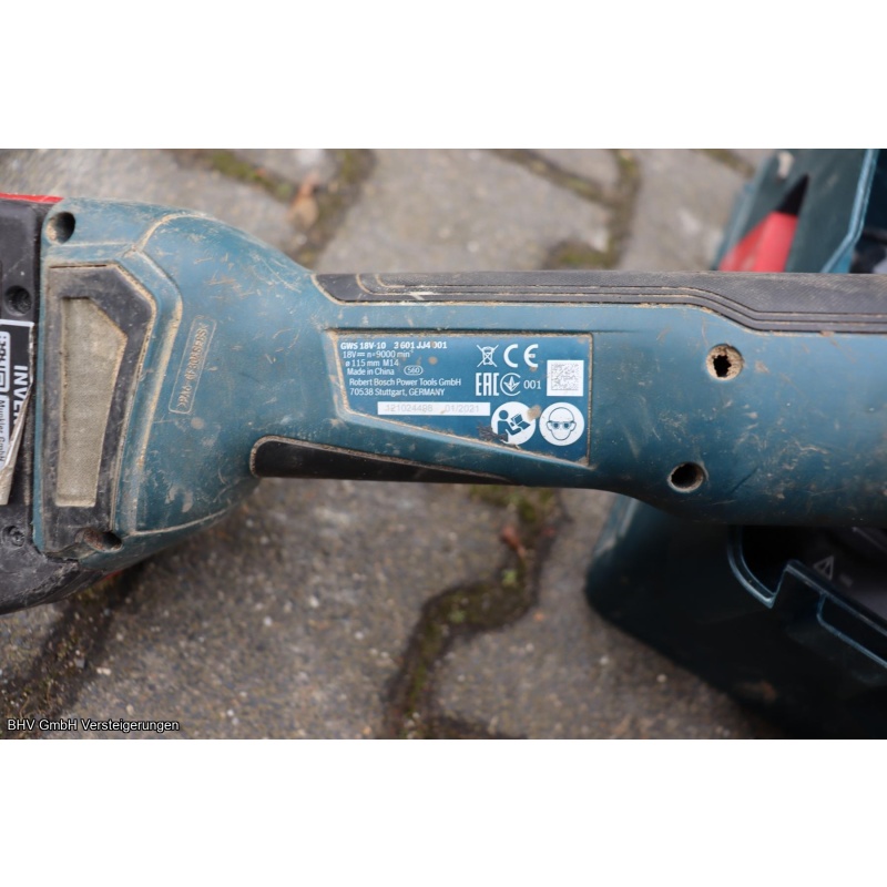 Akku-Winkelschleifer (im Koffer) Bosch GWS 18V-10