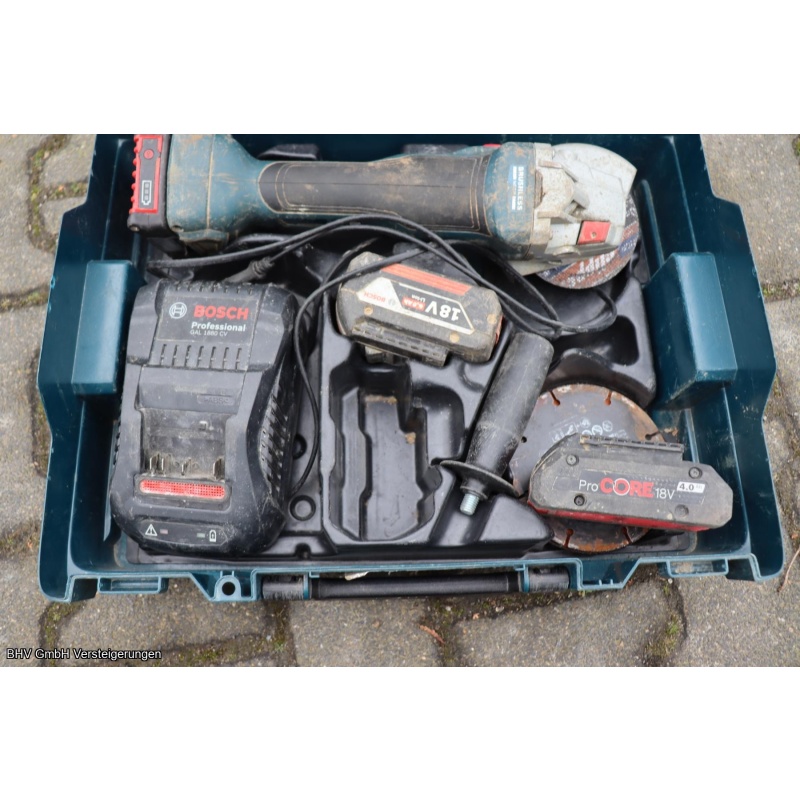 Akku-Winkelschleifer (im Koffer) Bosch GWS 18V-10