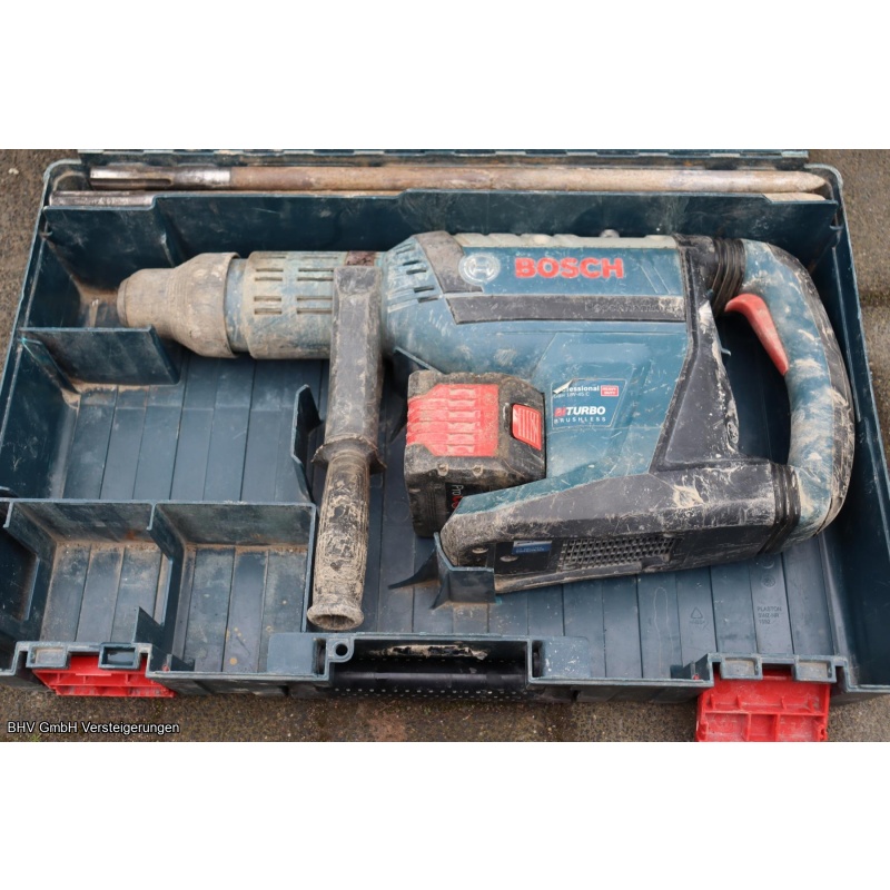 Akku-Stemmhammer (im Koffer) Bosch (blau) GBH 18V-45 C