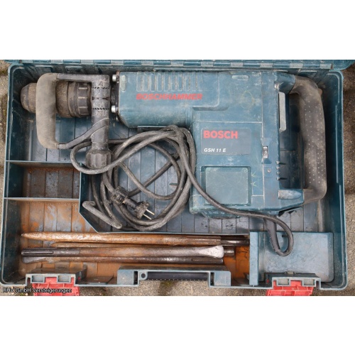 Stemmhammer (im Koffer) Bosch (blau) GSH 11 E