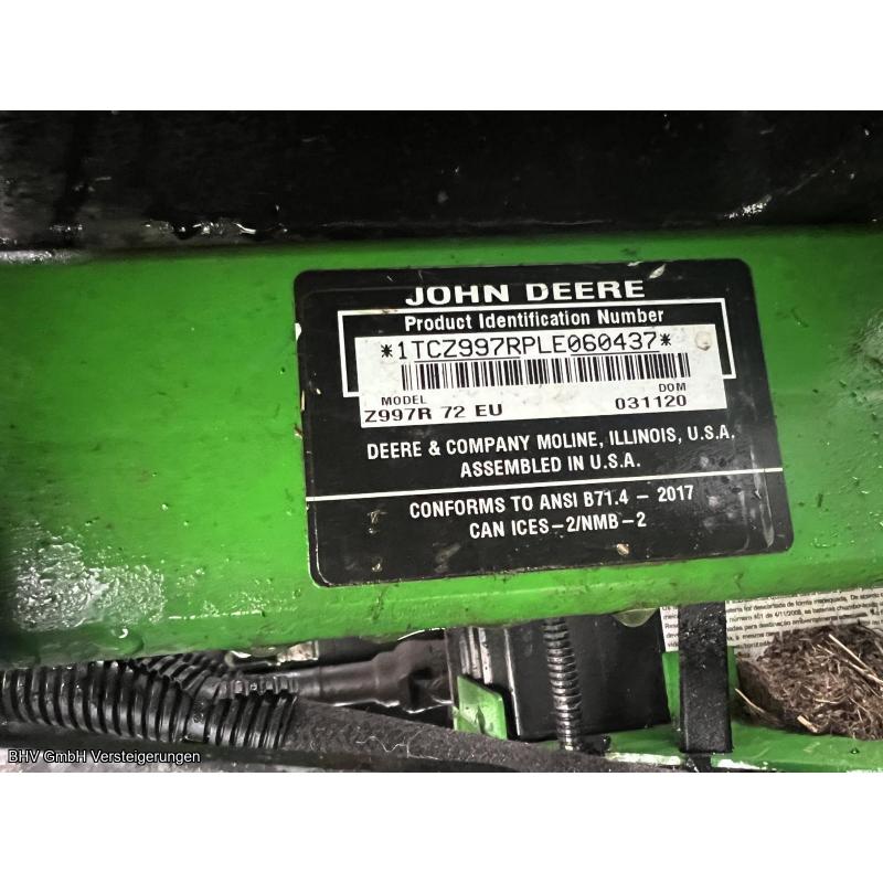 Nullwendekreismäher / Dieselmäher John Deere Z997R