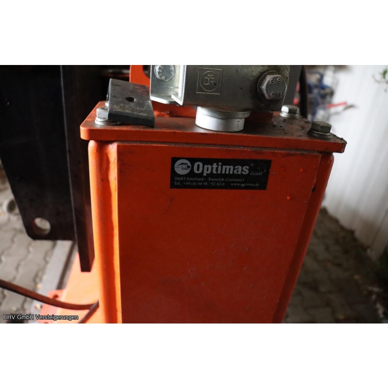 Planiergerät – vollautomatisch Optimas Plan Matic, Steuerbox, 2x Leica Laserempfänger, Joystick