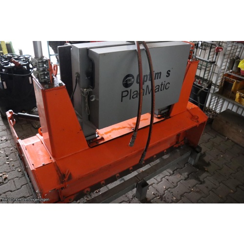 Planiergerät – vollautomatisch Optimas Plan Matic, Steuerbox, 2x Leica Laserempfänger, Joystick