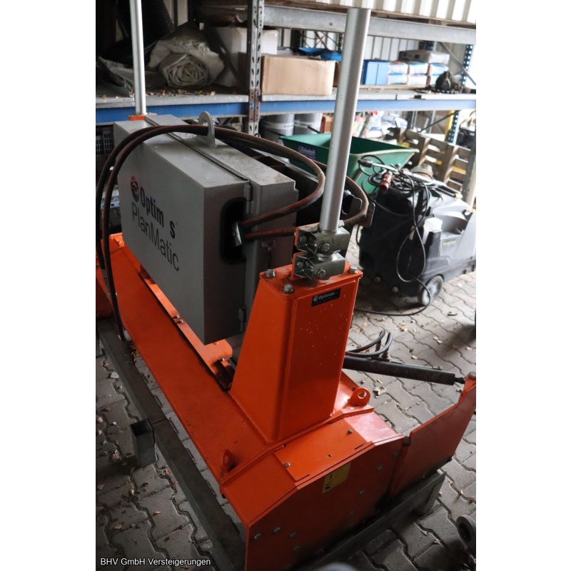 Planiergerät – vollautomatisch Optimas Plan Matic, Steuerbox, 2x Leica Laserempfänger, Joystick