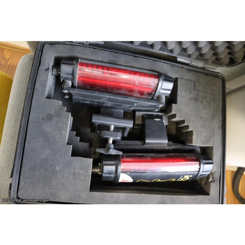 Planiergerät – vollautomatisch Optimas Plan Matic, Steuerbox, 2x Leica Laserempfänger, Joystick