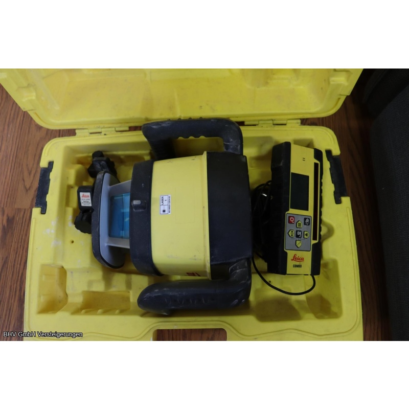 Planiergerät – vollautomatisch Optimas Plan Matic, Steuerbox, 2x Leica Laserempfänger, Joystick