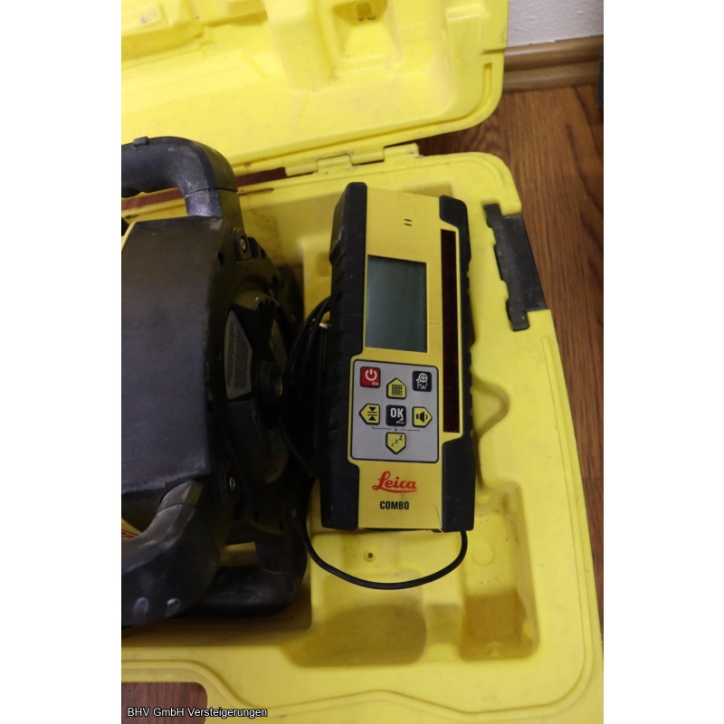 Planiergerät – vollautomatisch Optimas Plan Matic, Steuerbox, 2x Leica Laserempfänger, Joystick