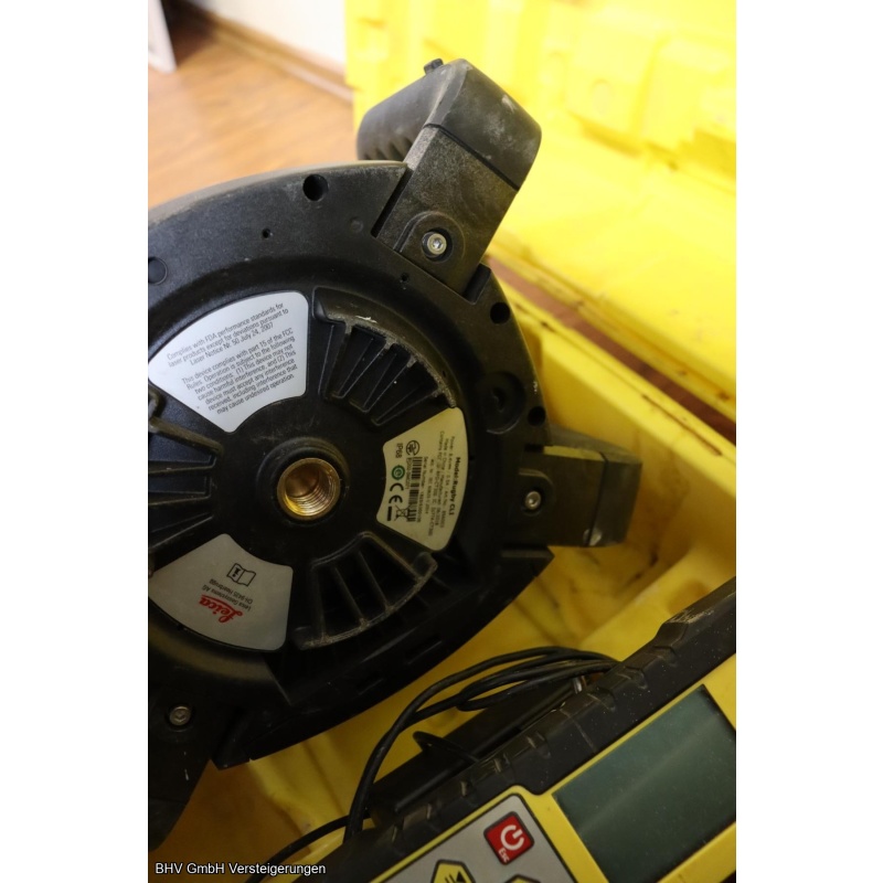 Planiergerät – vollautomatisch Optimas Plan Matic, Steuerbox, 2x Leica Laserempfänger, Joystick