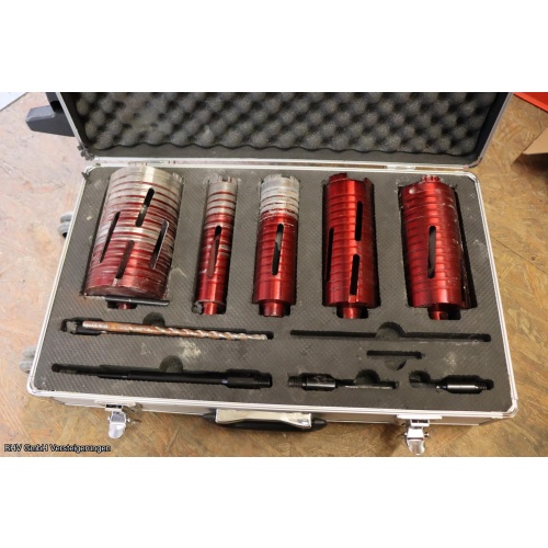 Diamant drill bit-Set (im Koffer) BKB Pro