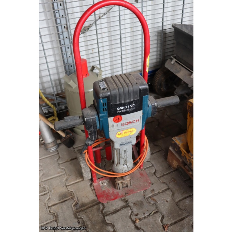 Stemmhammer mit Rollwagen Bosch (blau) GSH 27 VC Professional