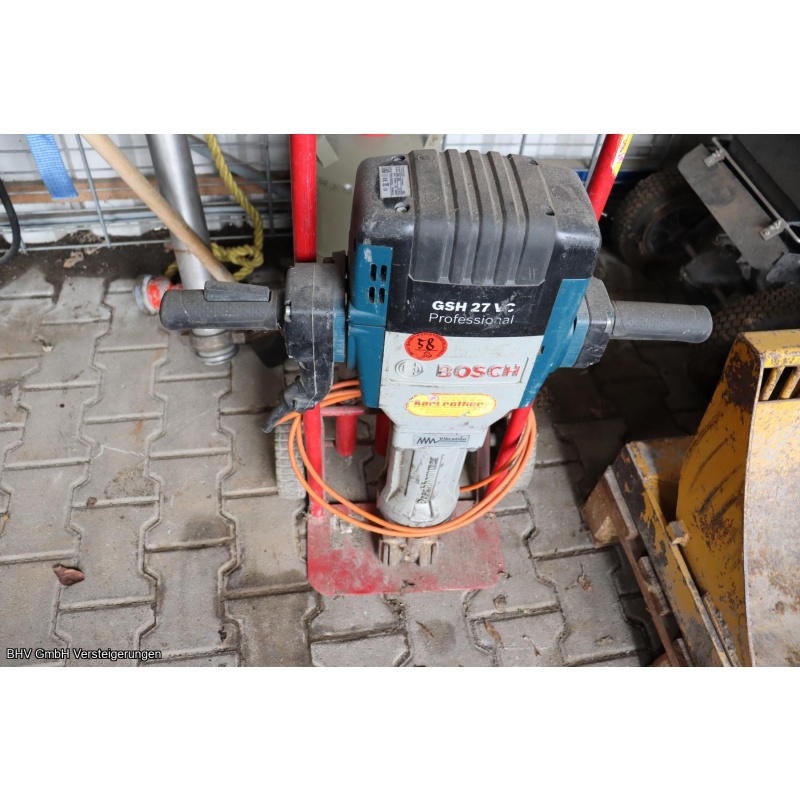 Stemmhammer mit Rollwagen Bosch (blau) GSH 27 VC Professional