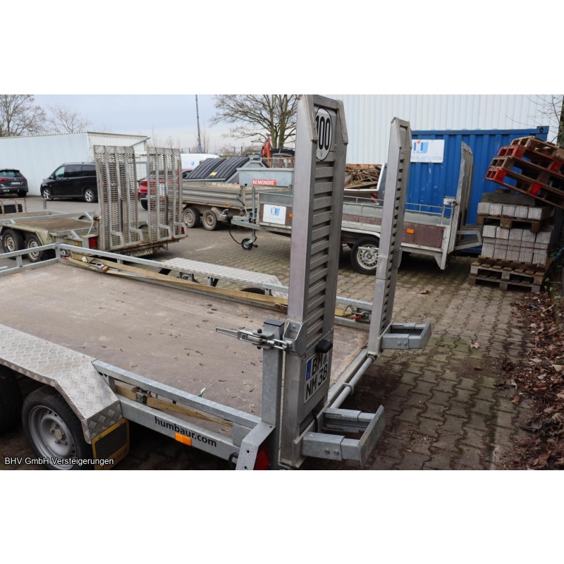 Baumaschinenanhänger (BM - NM 38) Humbaur HS 353516 Profi