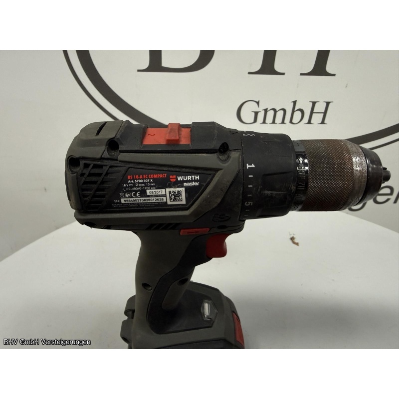 Akkuschrauber + Akku-Bohrhammer Würth Master