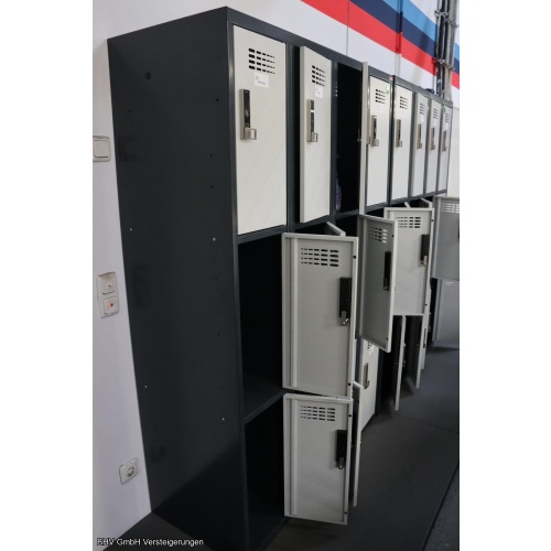 Schließfachsystem 12 Fächer