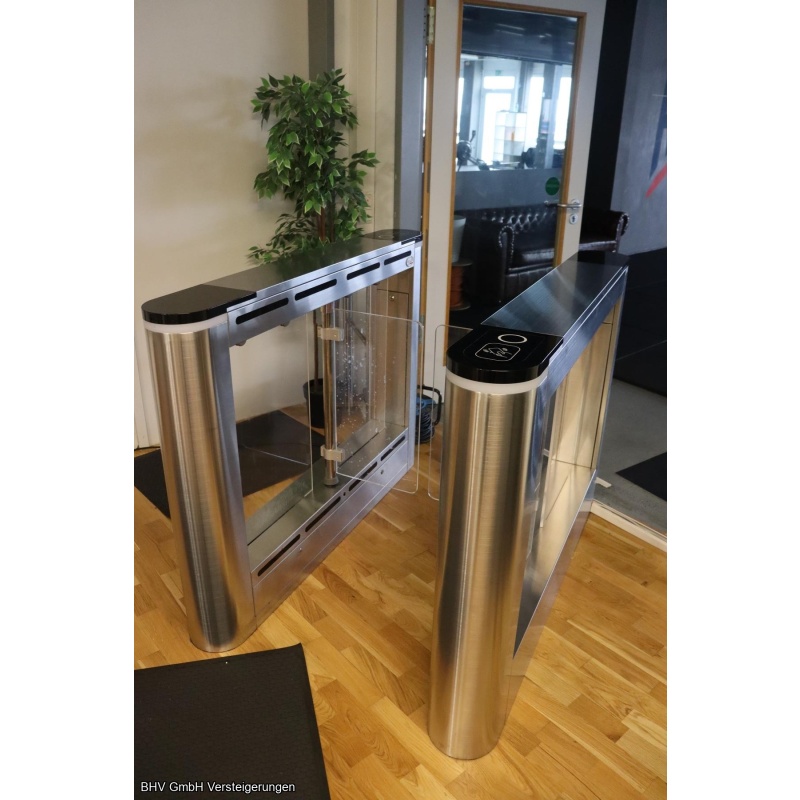 Elektronische Zugangsschleuse / Speed Gate mit RFID-Leser PSTEC