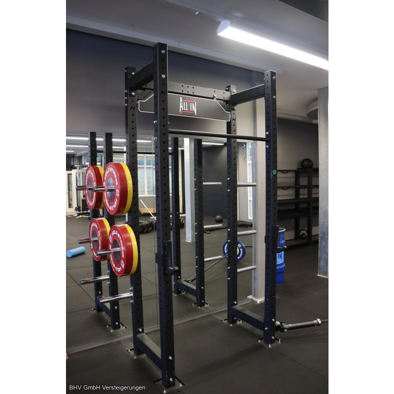 Power Rack mit Klimmzugstange