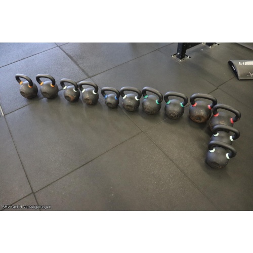 Kettlebell-Set in verschiedenen Gewichtsklassen