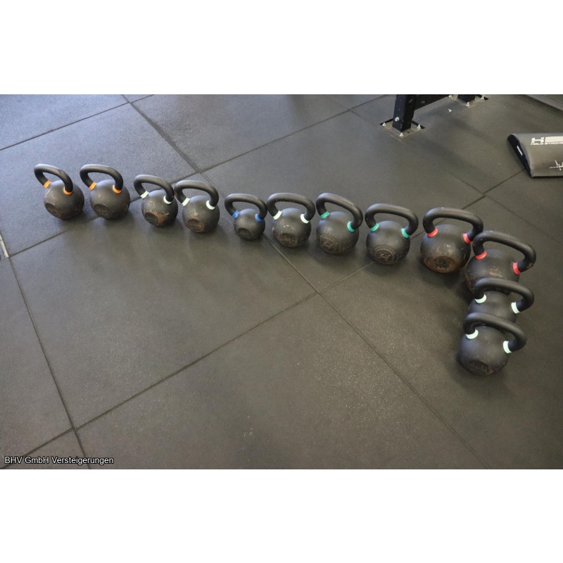 Kettlebell-Set in verschiedenen Gewichtsklassen