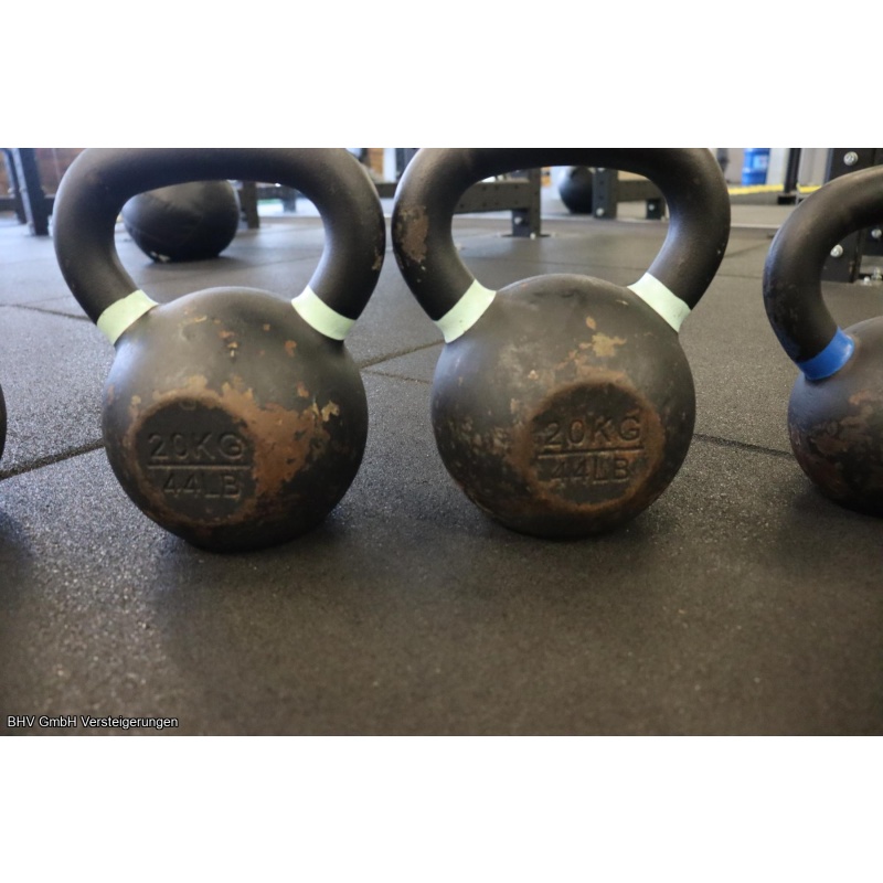 Kettlebell-Set in verschiedenen Gewichtsklassen