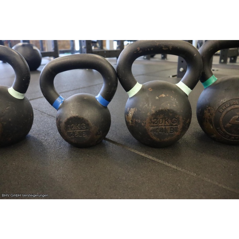 Kettlebell-Set in verschiedenen Gewichtsklassen