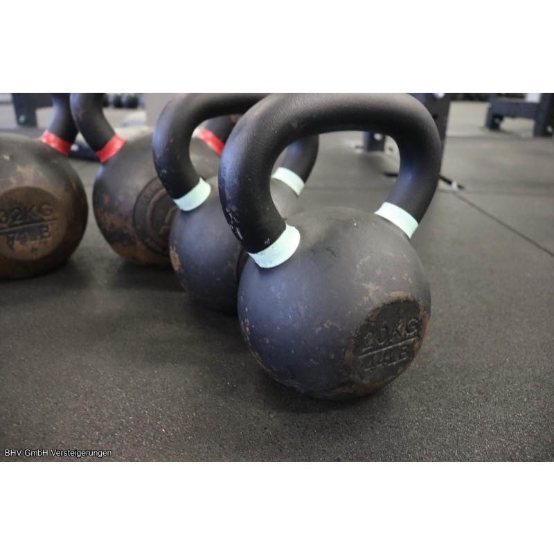 Kettlebell-Set in verschiedenen Gewichtsklassen