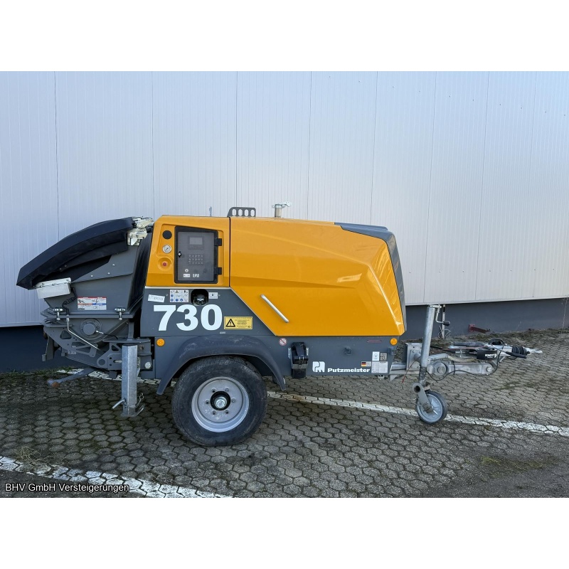 Kompaktpumpe / Anhängerpumpe Putzmeister P 730 TD