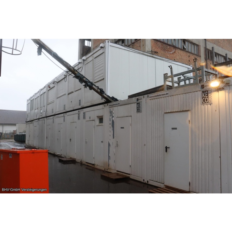 Posten Bürocontainer / Sanitärcontainer (Stückzahl: 19) - KECO Module