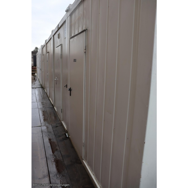 Posten Bürocontainer / Sanitärcontainer (Stückzahl: 19) - KECO Module