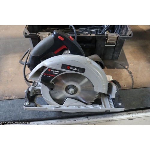 Handkreissäge (im Koffer) Würth Master HKS 65-E Power