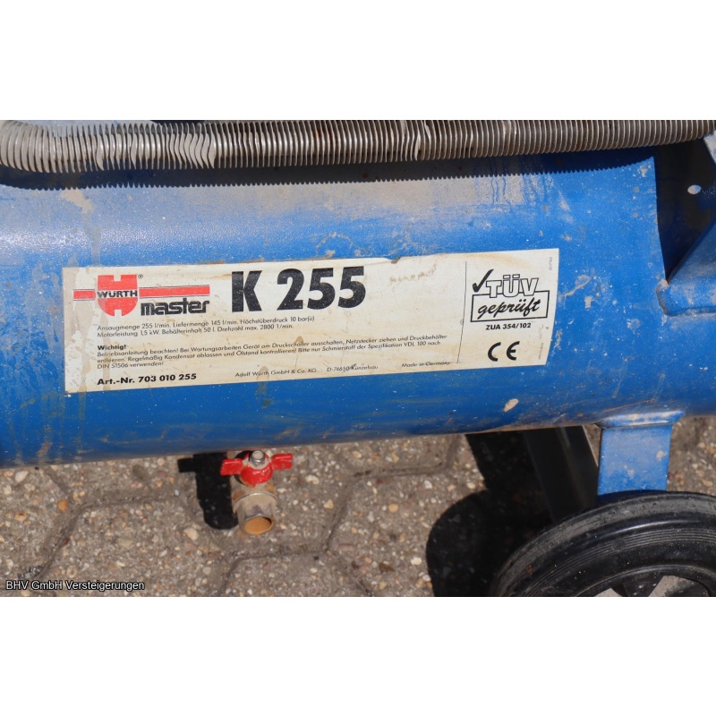 Kompressor Würth Master K 255