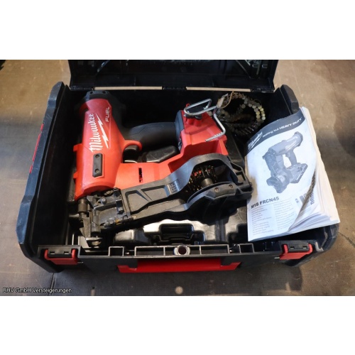 Akku-Coilnagler (im Koffer) Milwaukee M18 FRCN45