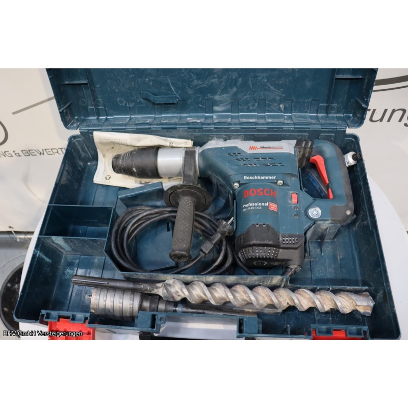 Stemmhammer (im Koffer) Bosch (blau) GBH5-40 DCE Professional